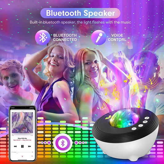 Lampe Galaxie Premium™ – Ambiance, Musique & Contrôle Intelligent